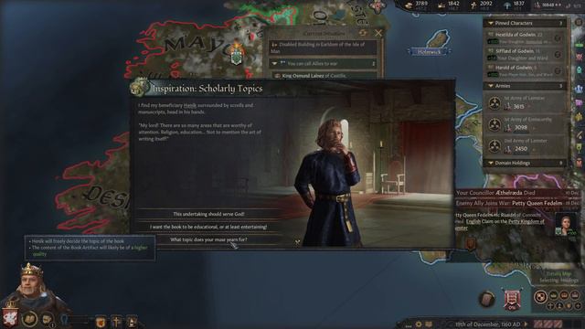 King Harold of England - Crusader Kings 3 - Part 16 смотреть онлайн