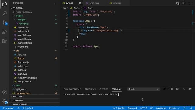 React JS Tutorial - How To Import Images смотреть онлайн