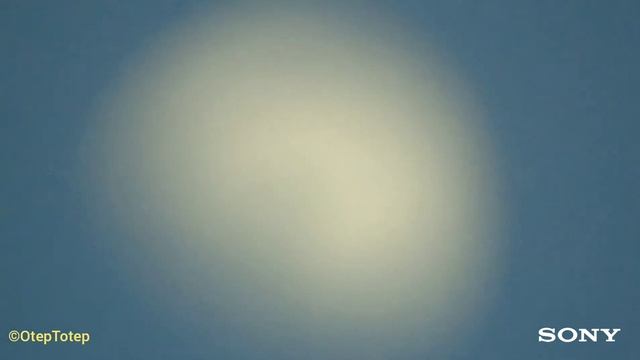 Sony DSC H400 - Moon Zoom Test