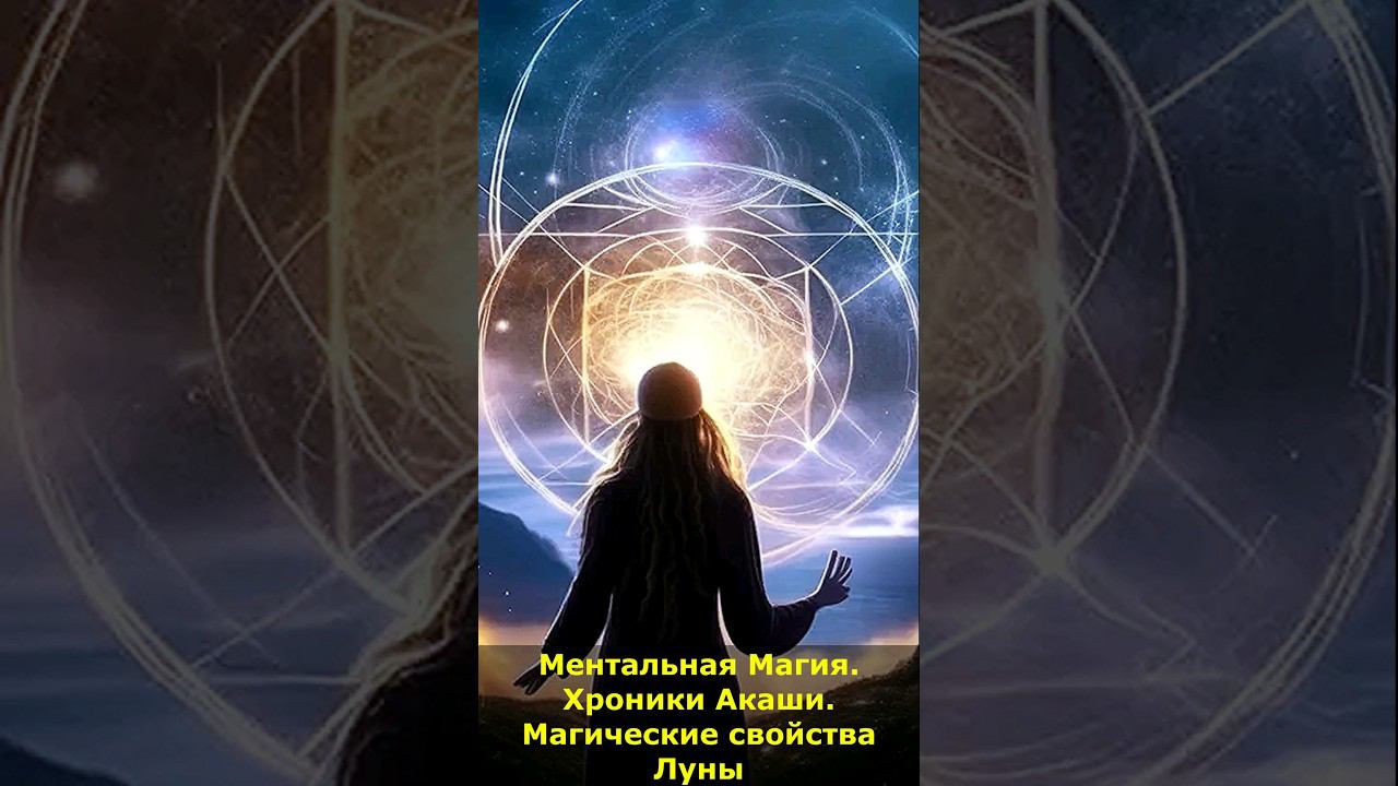 Ментальная Магия. Хроники Акаши. Магические свойства Луны #ментальный #сила #энергия #магия смотреть онлайн
