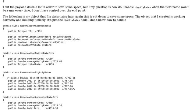 Salesforce: Consuming a JSON Payload with Dynamic dates as fields смотреть онлайн