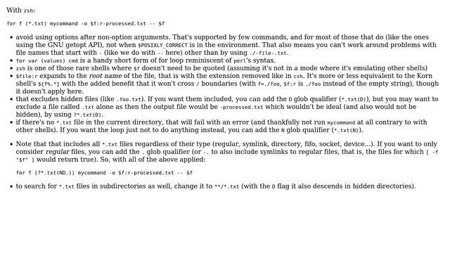 Unix & Linux: Run a command on every file, with a flag argument that depends on the filename смотреть онлайн