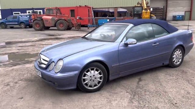 1999 Mercedes CLK 320 Convertible Car, Entered into Auction смотреть онлайн