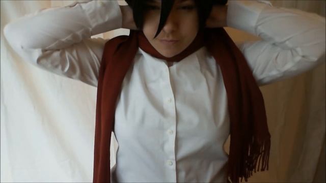 Attack on Titan Cosplay: How to Tie Mikasa's Scarf смотреть онлайн