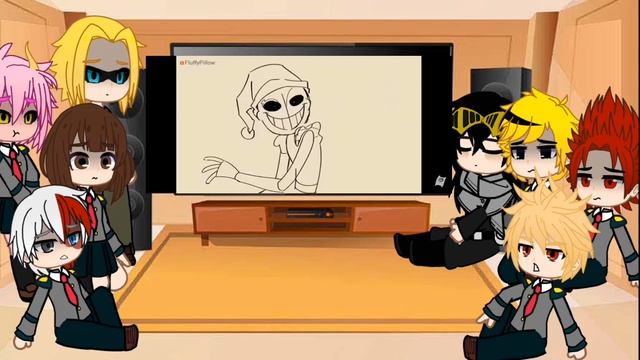 ????Реакция MГA на прошлую жизнь Деку как солнце и луна MGAs reaction to Dekus 3 часть