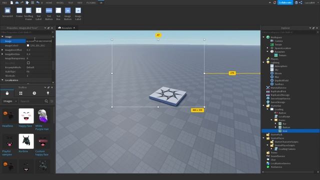 Как Сделать Красивое Меню для Игры Roblox Studio смотреть онлайн