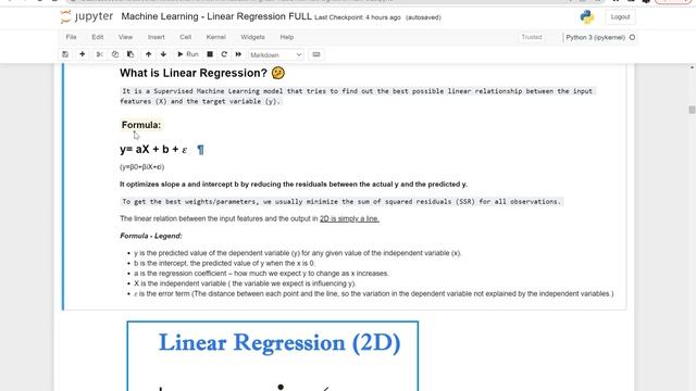 MACHINE LEARNING Tutorial Python Italiano 2022! | Introduzione & Regressione Lineare | Scikit-Learn смотреть онлайн