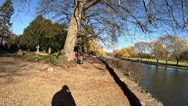 Morning walk exploring Stratford-upon-Avon, William Shakespeare's home | Relaxing Nature | 4K HD смотреть онлайн