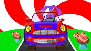 Песни для детей - Бибика - Мультик про машинки | Развивающий мультфильм для малышей