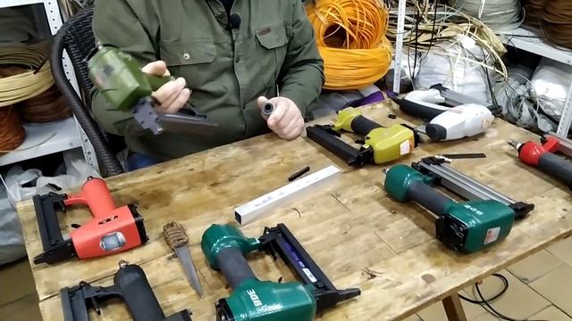 Обзор пневмостеплеров для ротанга смотреть онлайн
