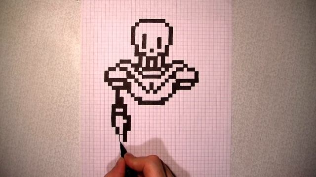 ПАПАЙРУС из Андертейл Реакция по Клеточкам из Японского Кроссворда #pixelvideo смотреть онлайн