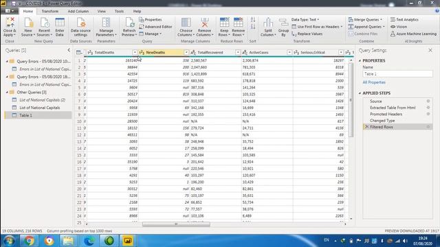 How to import data from a web site to Power BI смотреть онлайн