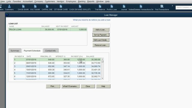 QuickBooks Home Finance Use The Loan Manager For Installment Payments смотреть онлайн