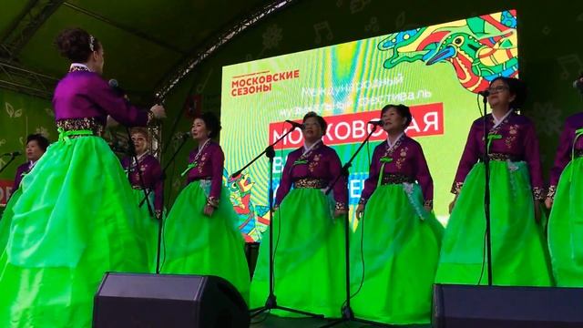 Хор «Чосон» в Строгине на фестивале «Московская весна. A Cappella” смотреть онлайн