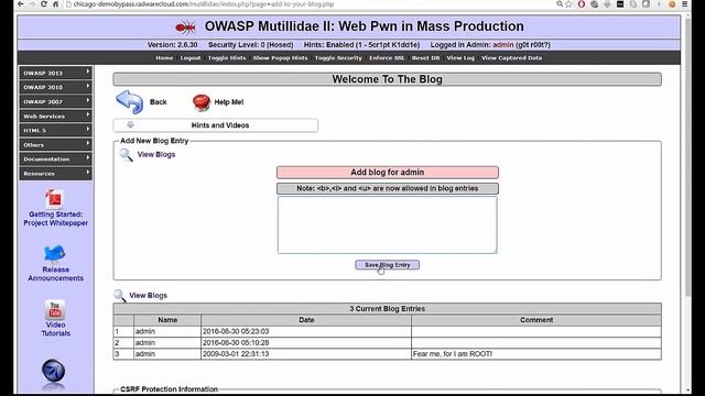Radware's Cloud WAF Attack Demo смотреть онлайн