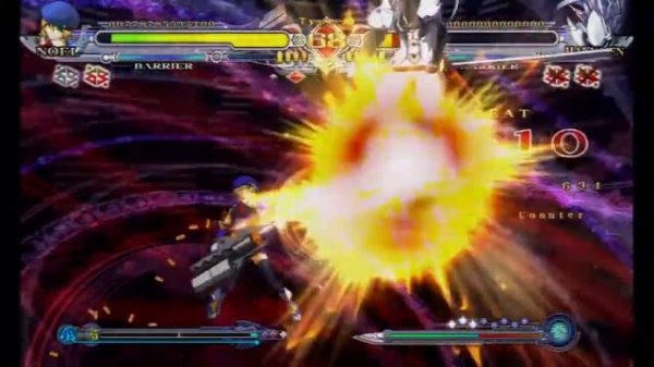 BlazBlue Continuum Shift playthrough (PS3) (1CC)