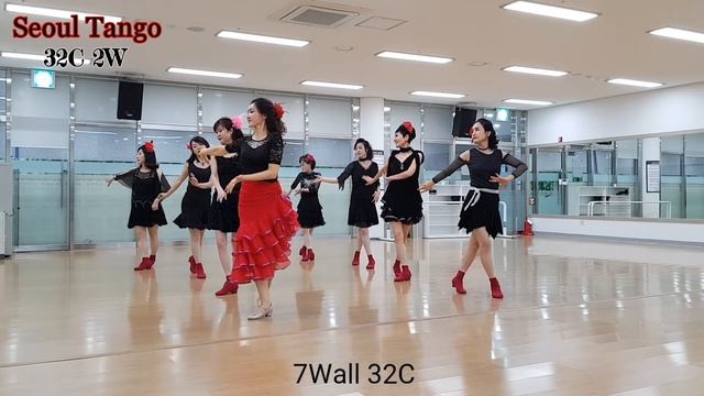 Seoul Tango: 서울탱고 (Improver) dance& teach line dance смотреть онлайн
