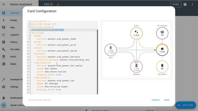 Power Flow Card Plus for Home Assistant смотреть онлайн