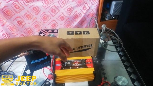 Power Inverter 12 & 24 volts to 220 volts may built in sound system pa смотреть онлайн