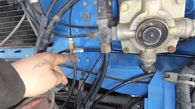 Подключение воздуха на управление делителем КПП zf-16 смотреть онлайн