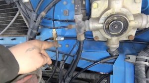 Подключение воздуха на управление делителем КПП zf-16