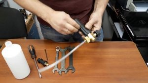 Пенная насадка к автомойке, ремонт