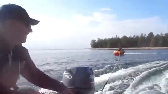 на ватрушке 2