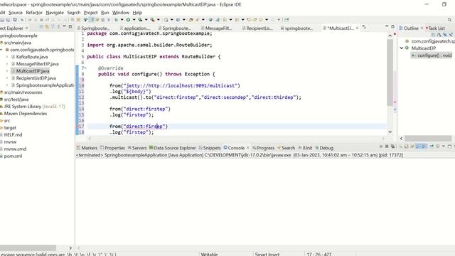 Spring Boot Apache Camel Multicast தமிழில் | Enterprise Integration Pattern смотреть онлайн