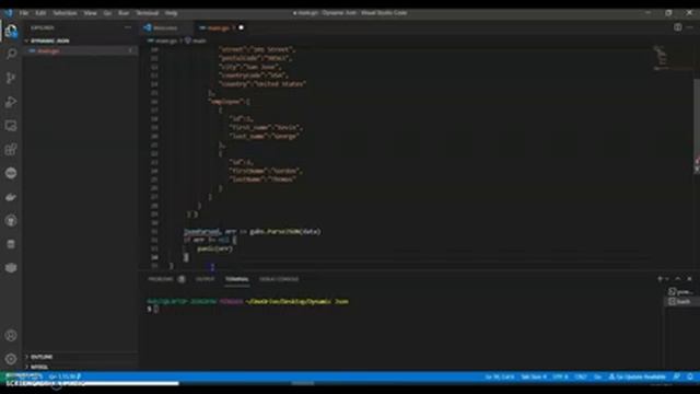 Dynamic JSON in Golang | Golang Tutorial JSON | Golang Tutorial смотреть онлайн