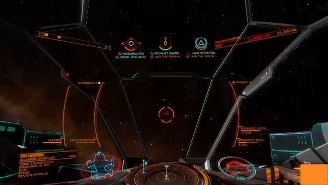 Elite Dangerous PvP (Friendly) - Vulture Vs Chieftain - A dogfight смотреть онлайн