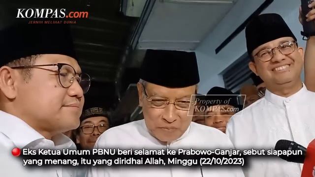 Beri Selamat ke Prabowo-Ganjar, Eks Ketum PBNU: Siapapun yang Menang, Diridhai Allah смотреть онлайн