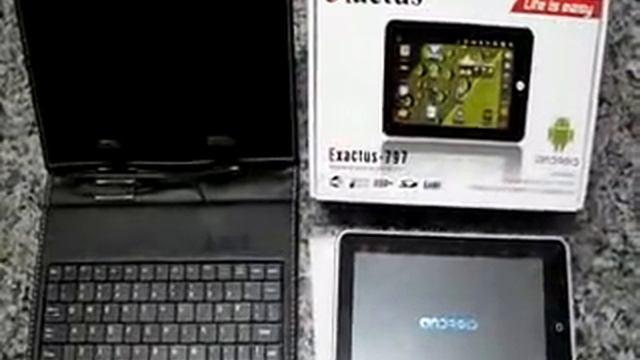 Tablet Exactus 4 gb 256 mb tela 7" + Estojo com Teclado смотреть онлайн