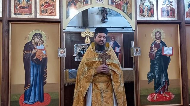 Апостол, Евангелие дня и проповедь о.Андрея Олейника 12.11.2023 Марсель смотреть онлайн