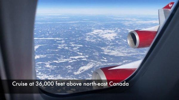 Virgin Atlantic Boeing 747 upper deck experience 2019 / 4K