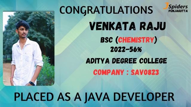 How to get a job as a Java developer from a chemistry background |JSpiders | Hyderabad Punjagutta смотреть онлайн