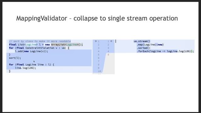 Refactoring to Java 8 смотреть онлайн