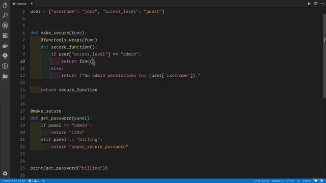 02 - A Full Python Refresher - 045 Decorating functions with parameters смотреть онлайн