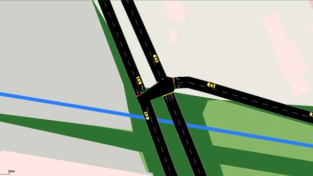 SUMO traffic simulation controlled by reinforcement learner using Traci смотреть онлайн