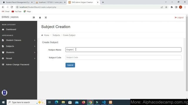 Student Result Management System in PHP смотреть онлайн