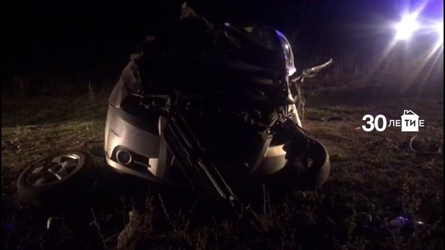 Иномарка слетела в кювет в Татарстане, водитель в коме