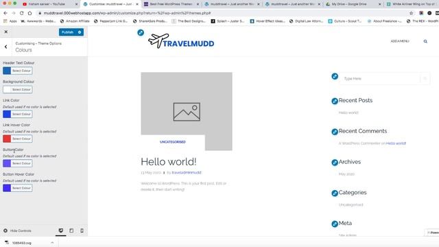#3- Blogging Course - How to customize blog through theme customization? смотреть онлайн
