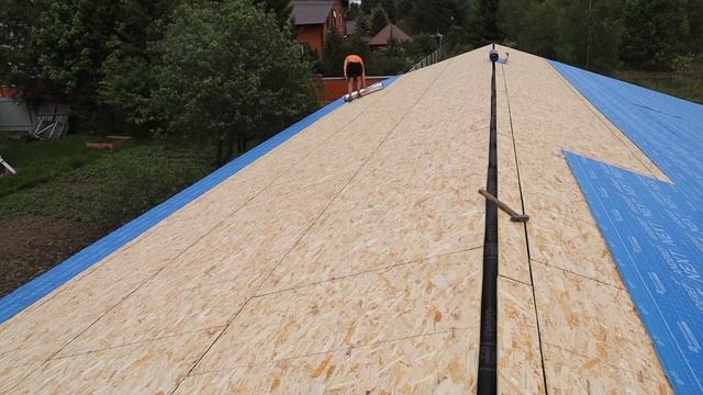 И КАК Я РАНЬШЕ этого НЕ ЗНАЛ? Двускатная крыша и гибкая черепица Весь процесс и ошибки!!! смотреть онлайн