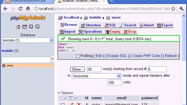 24 Output Values from Database (Section PHP & MySQL) смотреть онлайн