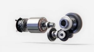 коническо-цилиндрический мотор-редуктор