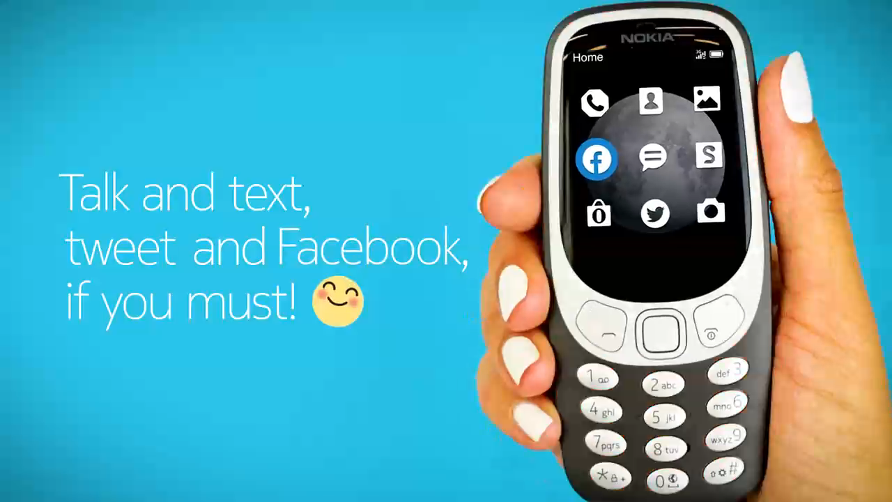 Новый Nokia 3310 3G 