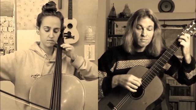 Frédéric Burgmüller - Nocturne No.1 (Cello & Guitar Duet) смотреть онлайн