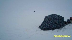 Зимняя палатка на сани своими руками. Теперь с "мотором".