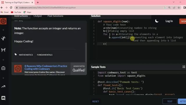 Digit*Digit Codewars Question смотреть онлайн