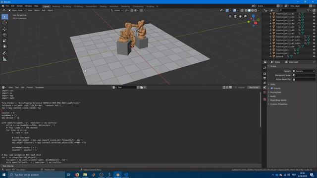 Tutorial: Render V-REP (CoppeliaSim) simulations in Blender смотреть онлайн
