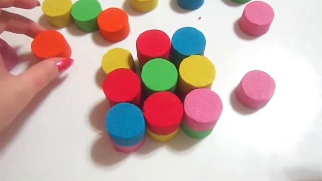 Как лепить из Кинетического песка Вселое видео Развивающие мультики Поделки из Kinetic Sand смотреть онлайн